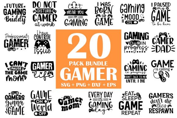 Download Gamer SVG Bundle - Gamer svg Collection