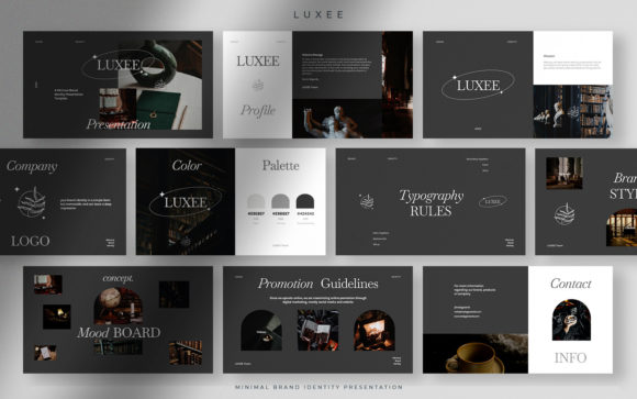 Download Minimal Brand Identity Presentation - Identity Collection