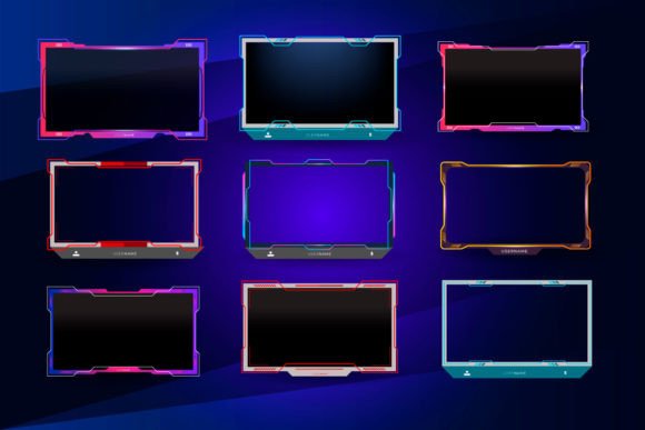 Download Twitch Stream Overlay Package - Overlay Collection