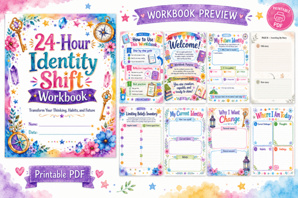 Download 24-Hour Identity Shift Workbook - Identity Collection