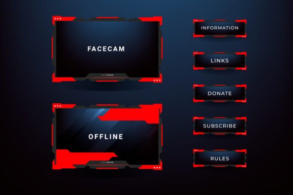Download Gaming Panels and Overlays - Overlay Collection