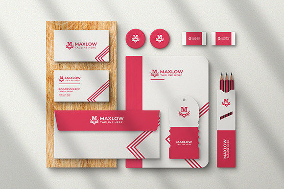 Download Free Stationary Brand Identity Mockup - Identity Collection