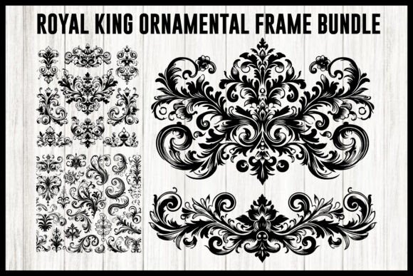 Download Royal King Ornamental Frame Bundle | - Frame Collection