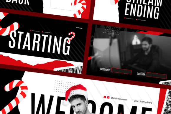 Download Christmas Esports Stream Overlay - Overlay Collection