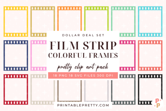 Download Film Strip Frame PNG SVG Pack - Frame Collection