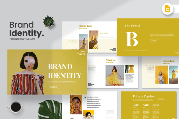 Download Brand Identity - Google Slides Template - Identity Collection