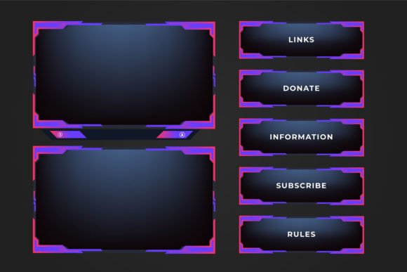 Download Live Streaming Frame Decoration Vector - Frame Collection