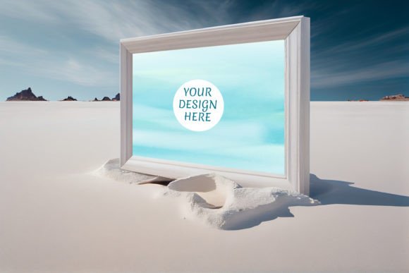 Download Sea_frame_mockup_6 (Ai Generated) - Frame Collection