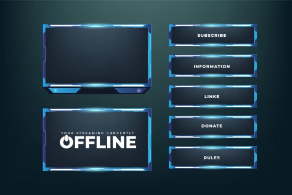 Download Gaming Frame and Streaming Template - Frame Collection