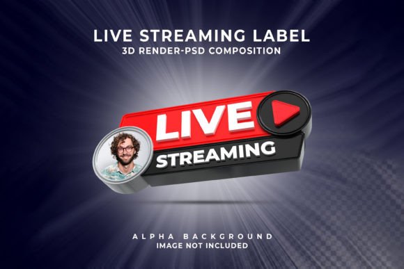 Download 3d Rendering Frame for Live Streaming - Frame Collection