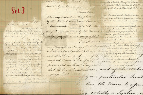 Download Vintage Script Overlay / Blenders Set 3 - Overlay Collection