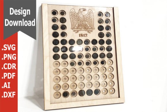 Download Frame for Button, Coin Collections - Frame Collection