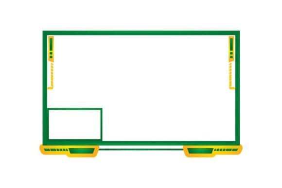 Download Modern Green Stream Overlay Template - Overlay Collection